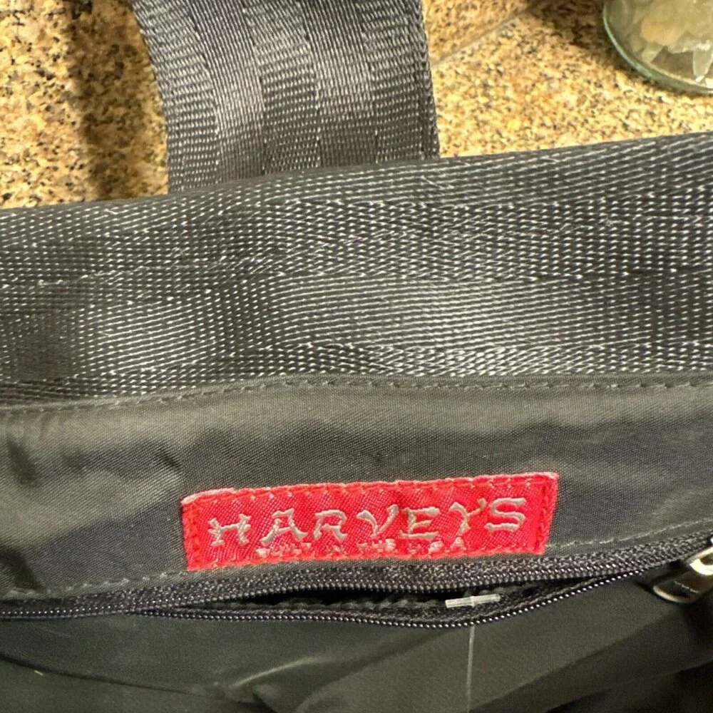 Harvey’s Black seatbelt bag‎ purse Tote